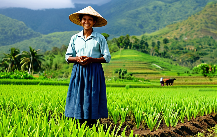 동티모르의 여성 권리 - **Prompt:** A professional East Timorese businesswoman in a modest business suit, meeting with colle...