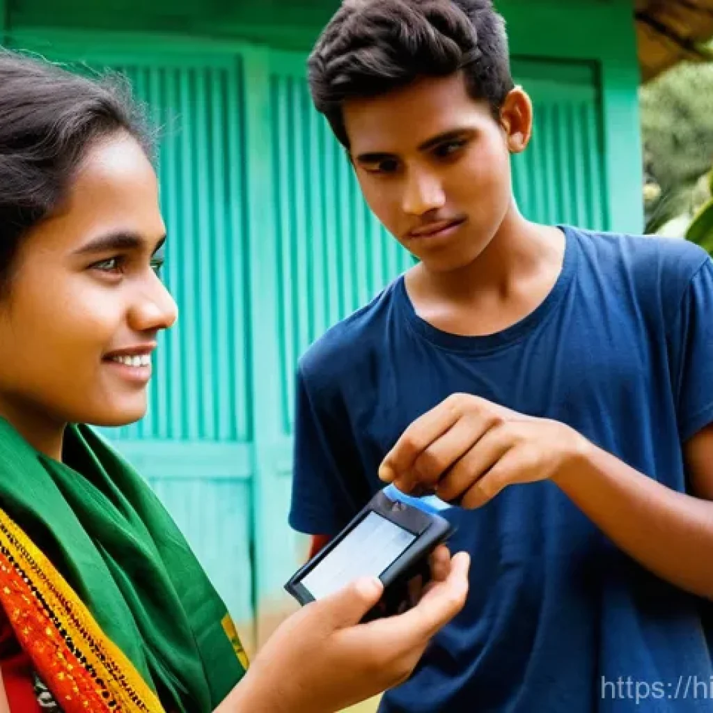 동티모르 독립 영화 - **Prompt: East Timorese Youth Filmmakers in a Village**
    "A vibrant, high-definition photograph o...